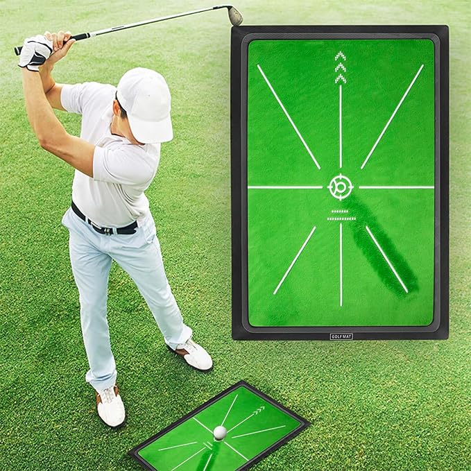 Golf Trace Strike Pad Path for Golf Training Practice Swing Mat