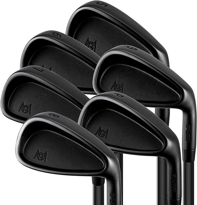 PGM 19 Piece Men's Complete Golf Club Sets - Ultra-Thin Face Titanium Driver (0.85+ COR), High COR Fairway Woods, Forged Irons, Precision CNC Milled Putter, with Stand Bag - Right Handed