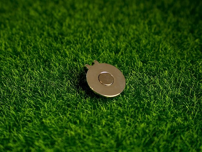 Play and Repeat This is Fine Meme Golf Ball Marker with Magnetic Hat Clip - Funny Golf Gift for Men, Kids - Golf Accessories and Gifts