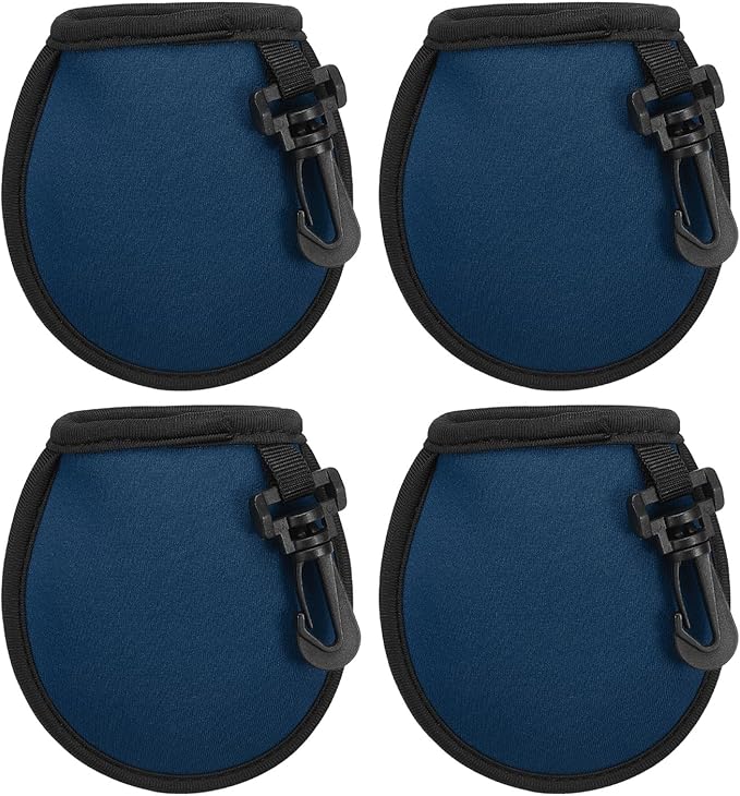 PATIKIL Golf Ball Washer Pouch, Portable Golf Balls Cleaner Pocket Bag with Hanging Clip for Men Golf