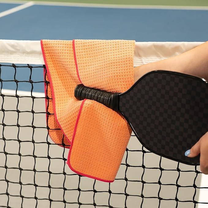 S&T INC. Pickleball Towels, Microfiber Gym Towels for Gym Bag, 16 Inch x 27 Inch, 3 Pack