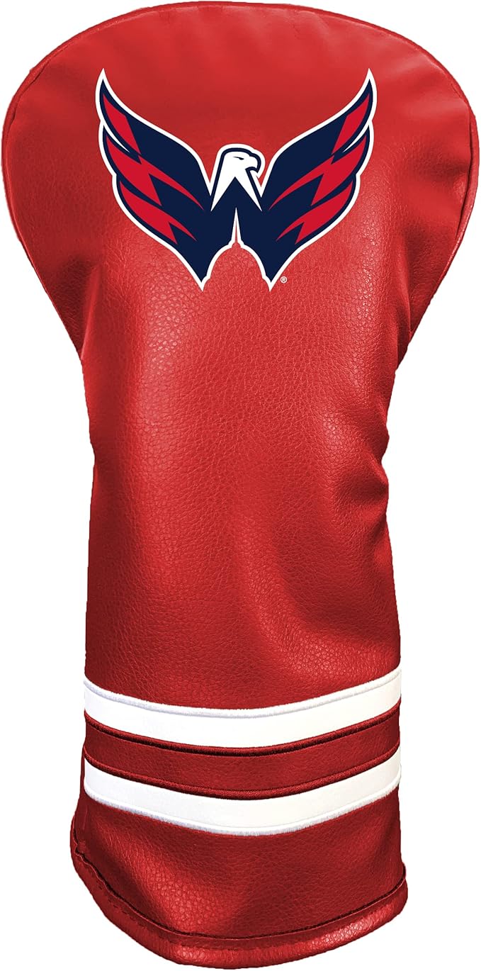 Team Golf NHL Vintage Driver Golf Club Headcover (Printed), Form Fitting Design, Retro Design with Fleece Lining for Extra Club Protection
