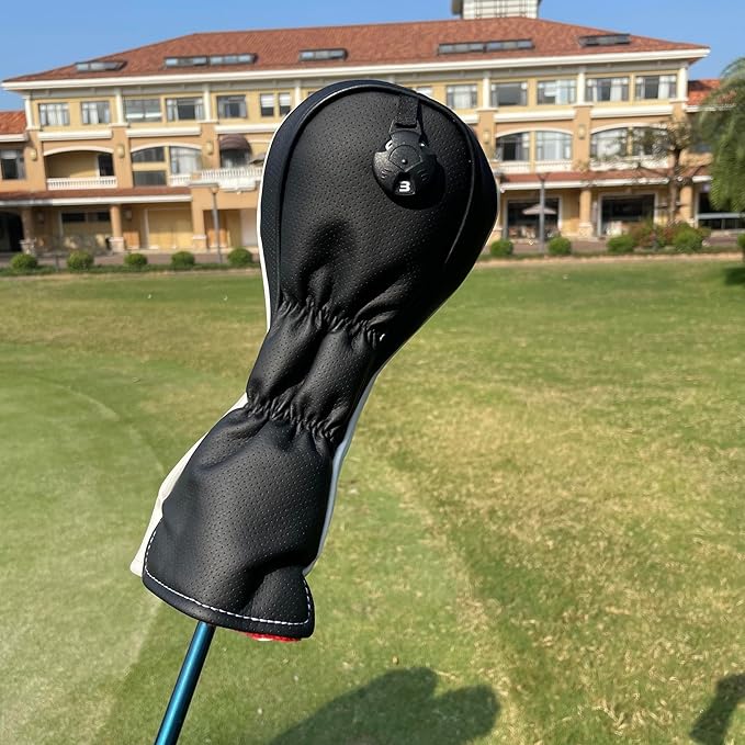Golf Hack Show Hockey Goalie Mask Driver Fairway Woods Hybrid Rescue Blade Mallet Golf Putter Head Covers