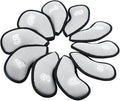 10Pcs/Pack New Meshy Golf Iron Covers Set Golf Club Head Cover Fit Most Irons
