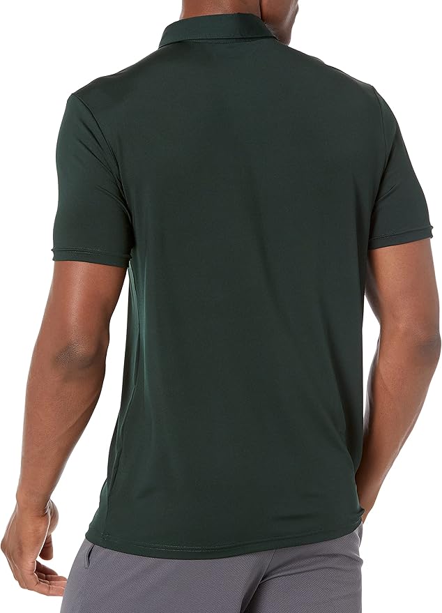 Amazon Essentials mens Slim-Fit Quick Dry Tech Stretch Lightweight Golf Polo Shirt