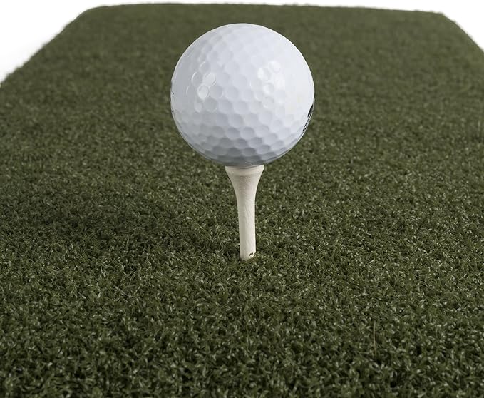 The Original Country Club Elite® by Real Feel Golf Mats® 10”X30” Hitting Strip | Heavy Duty Commercial Practice Mat | Accepts A Real Tee | Swing Down and Through | Indoor/Outdoor