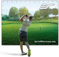 Elite Screens GolfSim DIY, 10'x13' Golf Simulator Impact Screen with Grommets for Indoor Home Golf Training, Golf Hitting Screen, ISF Material, Folded Packing, DIY10X13-IPW1145-F