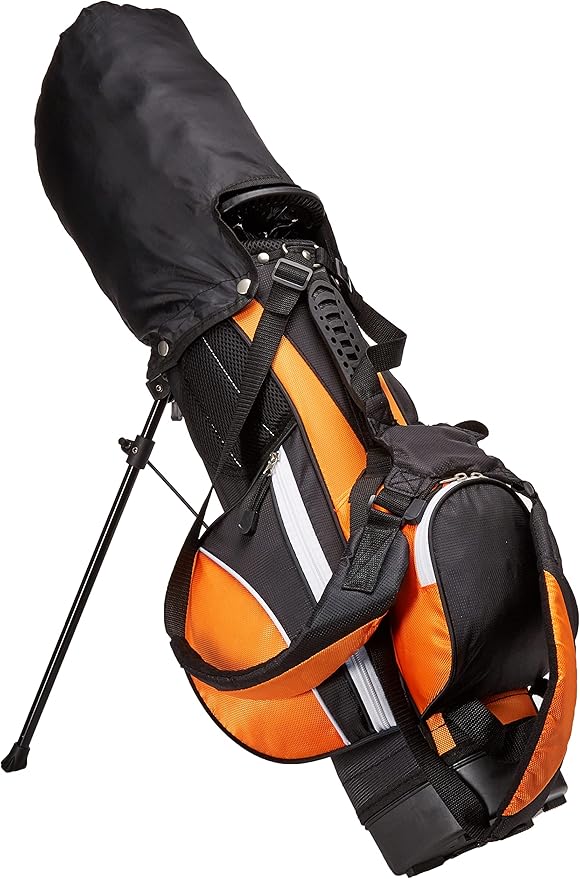 Aspire Junior Plus Kids Golf Clubs – Boys’ & Girls’ Right-Handed Golf Set with Lightweight Stand Bag, Graphite Shafts & Aircraft-Grade Aluminum Clubs