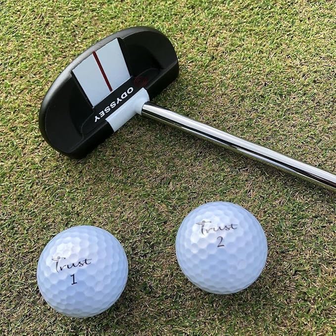 Trust Golf Ball I K8 Bison I Urethane Cover with Reactive Core I 3-Pcs I for Different Swing Speed I 12, 48, or 100 Balls I