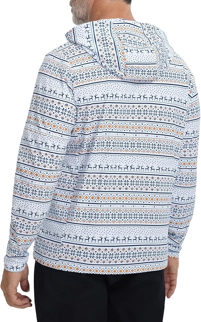 Hoodies for Men Golf Fleece Hooded Sweatshirts Dry Fit Athletic Lightweight Casual Midlayer Mens Hoodies Pullover