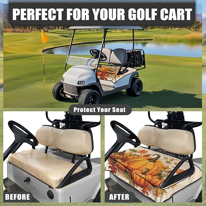 Golf Cart Seat Covers Universal Golf Cart Seat Cover Blanket Cushion Cover Sports Golf Cart Accessories