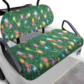 Golf Cart Seat Covers, Universal Fit & Nonskid Bottom Fits for Club Car 2 Person Seats Golf Carts