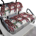 Golf Cart Seat Covers, Universal Fit & Nonskid Bottom Fits for Club Car 2 Person Seats Golf Carts