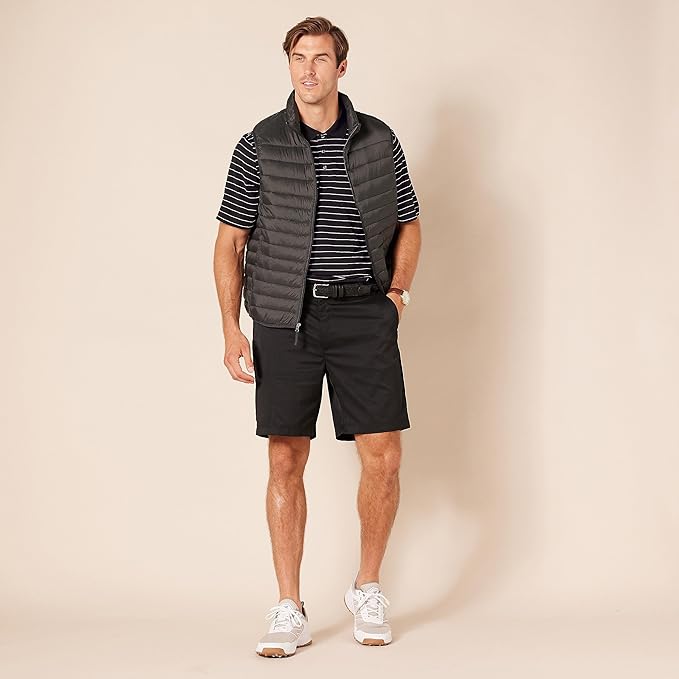 Amazon Essentials Mens Golf Polo Shirt, Moisture-Wicking Quick Dry, Short Sleeve