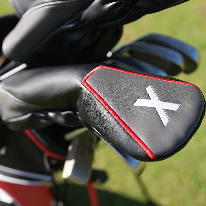 Single Headcover, Easy Slip-On Easy-Off Golf Club Headcover, Fleece Lined Interior, Water Resistant and Durable Shell, Individual Retail Sport Pack