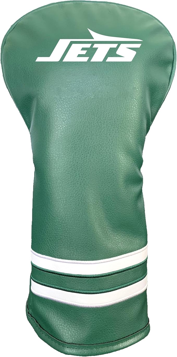 Team Golf NFL Team Golf NFL Vintage Driver Golf Club Headcover (Printed), Form Fitting Design, Retro Design with Fleece Lining for Extra Club Protection