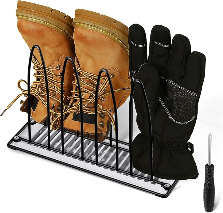 Metal Shoe Drying Rack, Shoes, Boot, and Glove Drying Rack, Dryer Racks for Shoes and Dryer Shoe Racks Inside Dryers
