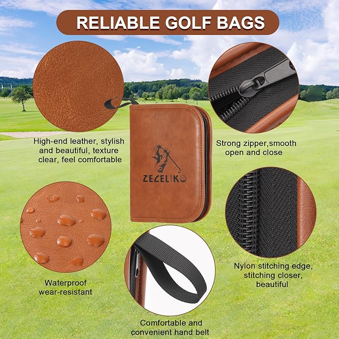 Golf Gifts for Men and Women - Golf Accessory Set (Including rangefinder, Golf Multi-Function Clubs, Golf Balls, Golf Brushes, scorekeeper, Golf shafts, Golf Clips and Gift Boxes)