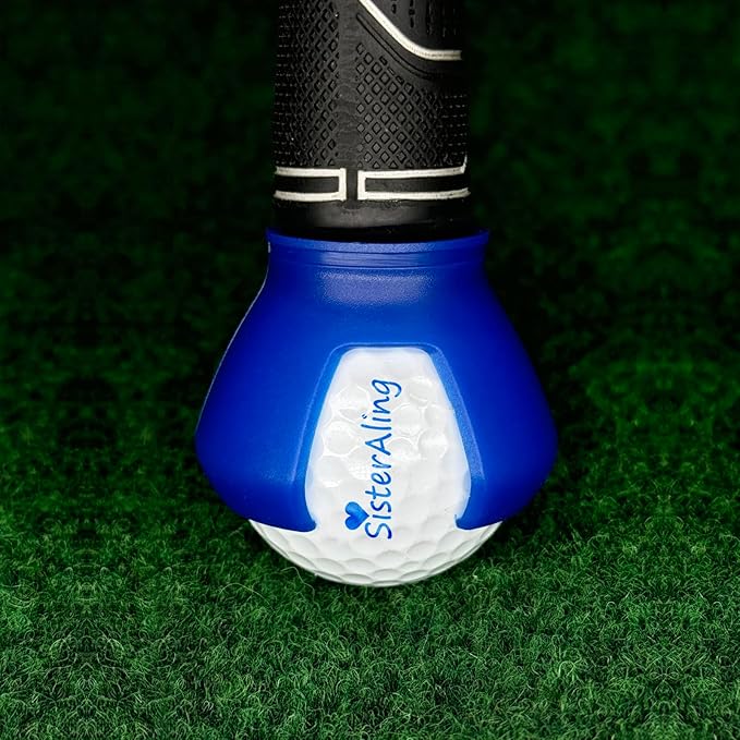 3-Prong Golf Ball Retriever Grabber Pick Up,Back Saver Claw Put On Putter Grip,Suction Cup Ball Grabber,Sucker for Golf Screws Tool