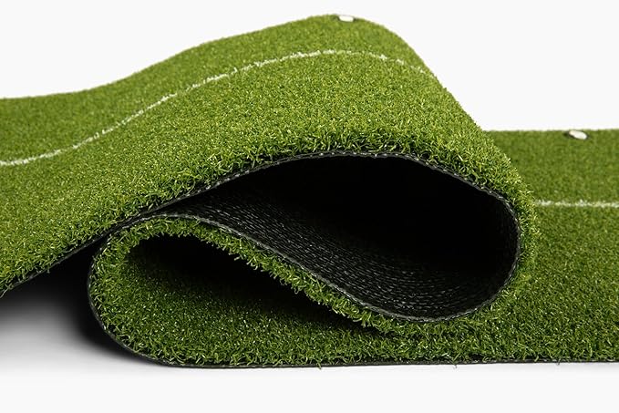 SkyTrak 9' Putting Mat with Ball Return – Indoor Golf Practice Green