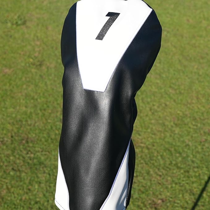Single Headcover, Easy Slip-On Easy-Off Golf Club Headcover, Fleece Lined Interior, Water Resistant and Durable Shell, Individual Retail Sport Pack
