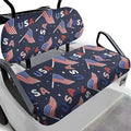Golf Cart Seat Covers, Universal Fit & Nonskid Bottom Fits for Club Car 2 Person Seats Golf Carts