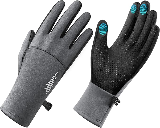 SIMARI Winter Gloves for Women, TouchScreen Water-Resistant Warm Thermal Gloves for Cold Weather, Running Hiking Driving