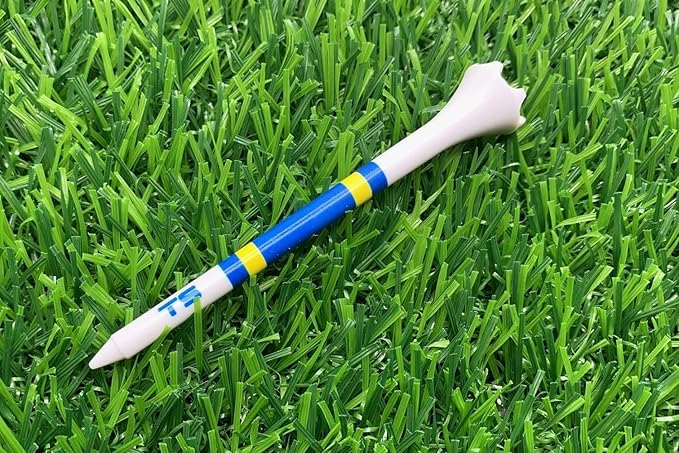 TRUESTRIKE Premium USA Golf Tees – 100-Pack Durable 3¼" / 2¾" Plastic Tees – Made in USA – Perfect Holiday Golf Gift