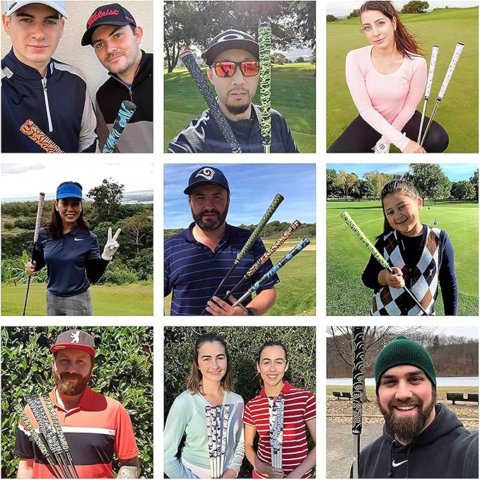 Alien Pros Golf Grip Wrapping Tapes - Innovative Golf Club Grip Solution - Enjoy a Fresh New Grip Feel in Less Than 1 Minute