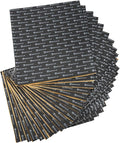 Rockville RockMat Pro 50 (50 Sq Ft) 3-in-1 Car Sound Deadener Mat – Foam/Rubber/Aluminum Layered Soundproofing Material for Car Audio & Vibration Dampening, Reduces Road Noise