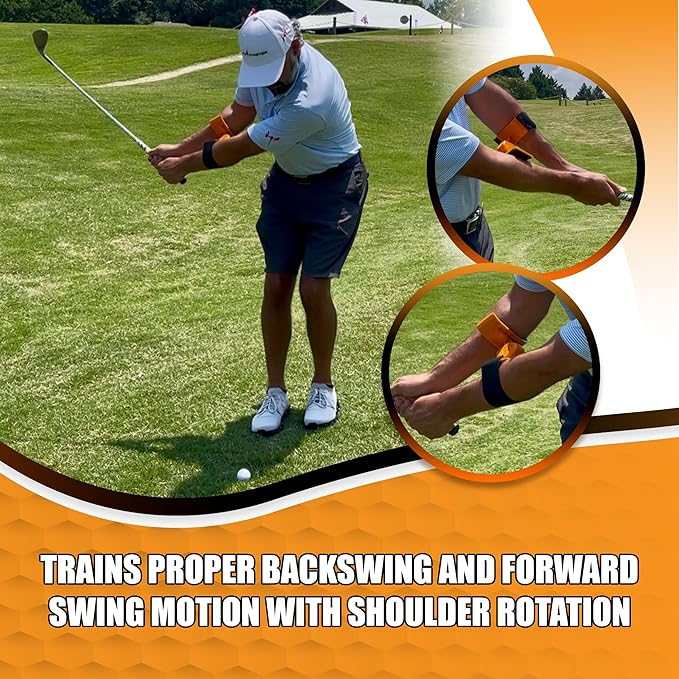 Orange Whip Golf Putting Aid Trainer, Patented Short Game Golf Swing Training for Precision and Accuracy, Made in USA by Orange Whip