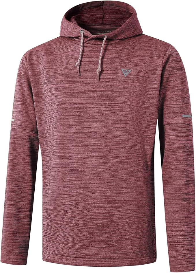 Hoodies for Men Golf Fleece Hooded Sweatshirts Dry Fit Athletic Lightweight Casual Midlayer Mens Hoodies Pullover