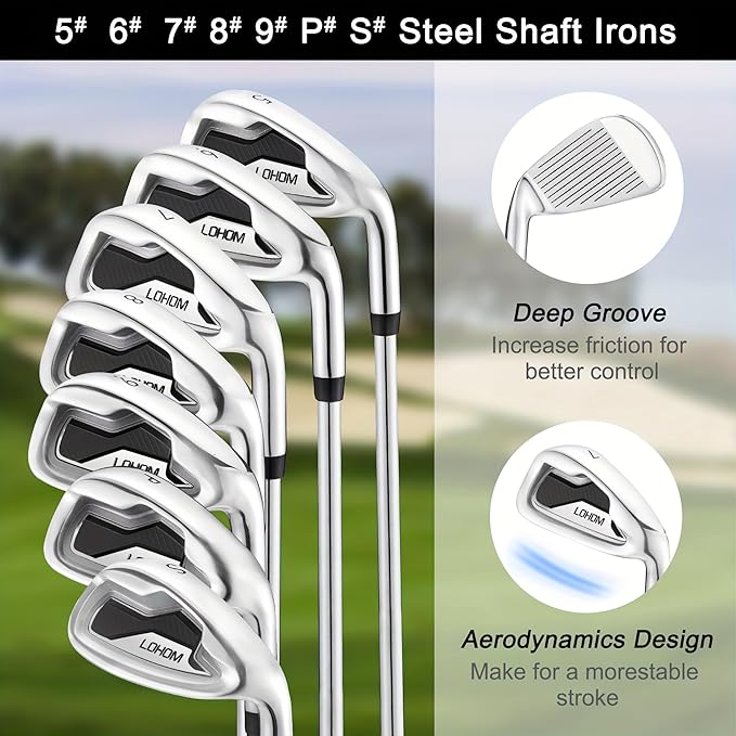 Individual Golf Iron 5,6,7,8,9,SW,PW, Right Handed