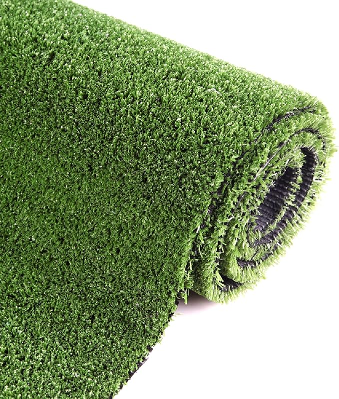 Artificial Grass Turf, 7ft x 34ft (238 ft²) Indoor Outdoor Fake Astroturf Rug Carpet Mat for Balcony Decor Backyard Patio Backdrop Fence Wall Decorations Dogs