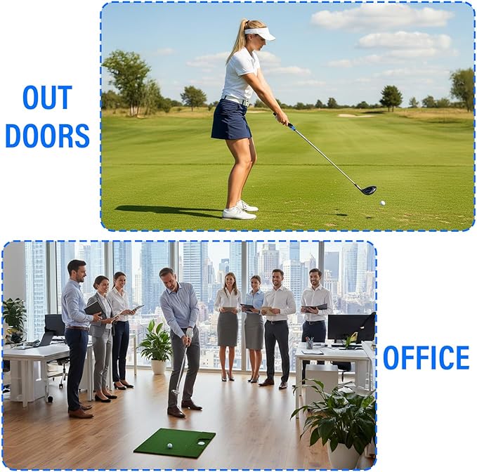 Golf Grip Trainer, Grip Fix Golf Trainer, Grips Trainers Golfball Practice Tool, Golfball Training Aid for Training Correct Hand Position Swing Rhythm