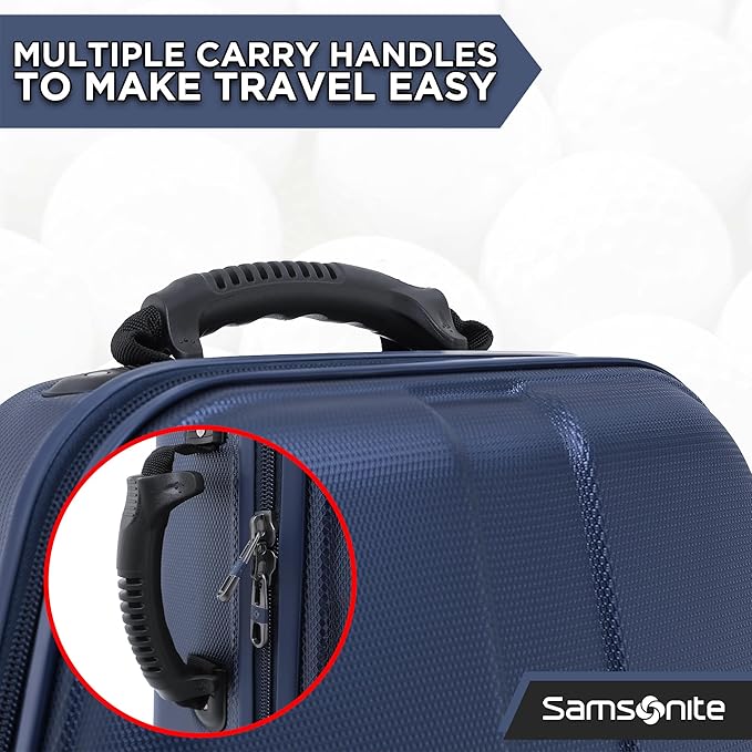 Samsonite Tour Classic Golf Hard Case Golf Travel Bag, Lightweight & Durable ABS Shell, 360 Degree Multi-Directional Wheels