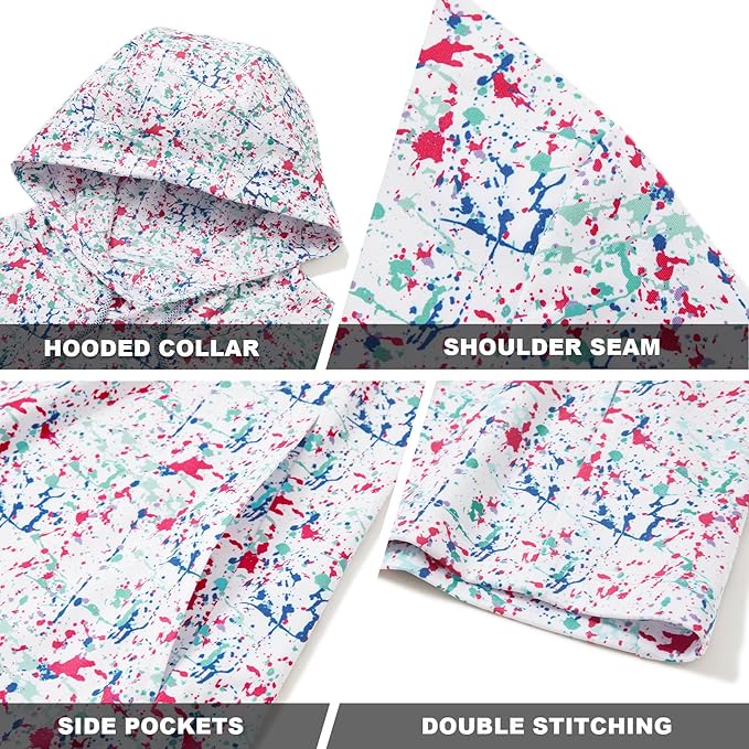 Hoodies for Men Golf Fleece Hooded Sweatshirts Dry Fit Athletic Lightweight Casual Midlayer Mens Hoodies Pullover