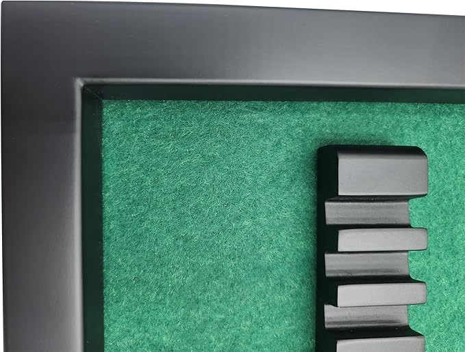 18hills Premium Wood Golf Pencil Case Holder Display - Holds 51 Pencils - Perfect Golf Gift