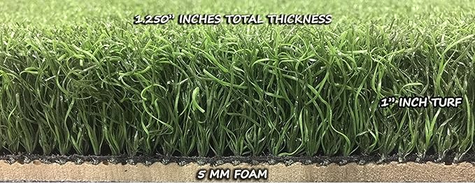 PREMIUM PRO TURF 4' X 5' Any Club Turf Golf Driving Range Chipping Mat