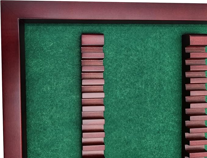 18hills Premium Wood Golf Pencil Case Holder Display - Holds 51 Pencils - Perfect Golf Gift