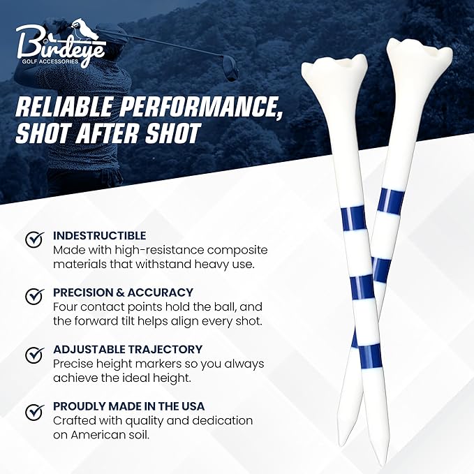 Golf Tees | Plastic Golf Tees | Birdeye Golf Tees