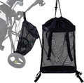 Golf Push Cart Storage Bag,Golf Cart Organizer, Backside Extension Storage Bag,Closure Push Cart Net Mesh Accessories