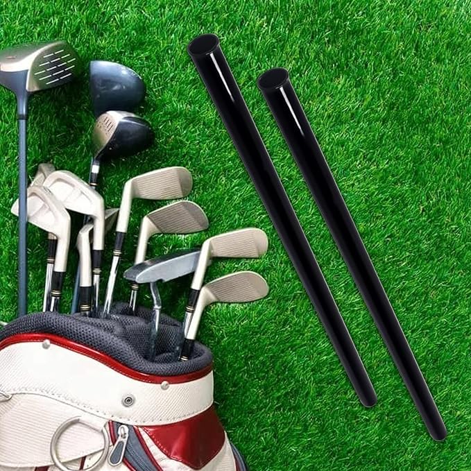 Golf Club Tube Set - Flexible Shaft Separators, Protective Bag Dividers | Protection Inserts Organization Accessories Cart Separators, Innovative Carrier Organizer for Putter, Hybrid, Fairway, Ensures
