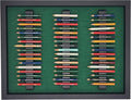 18hills Premium Wood Golf Pencil Case Holder Display - Holds 51 Pencils - Perfect Golf Gift