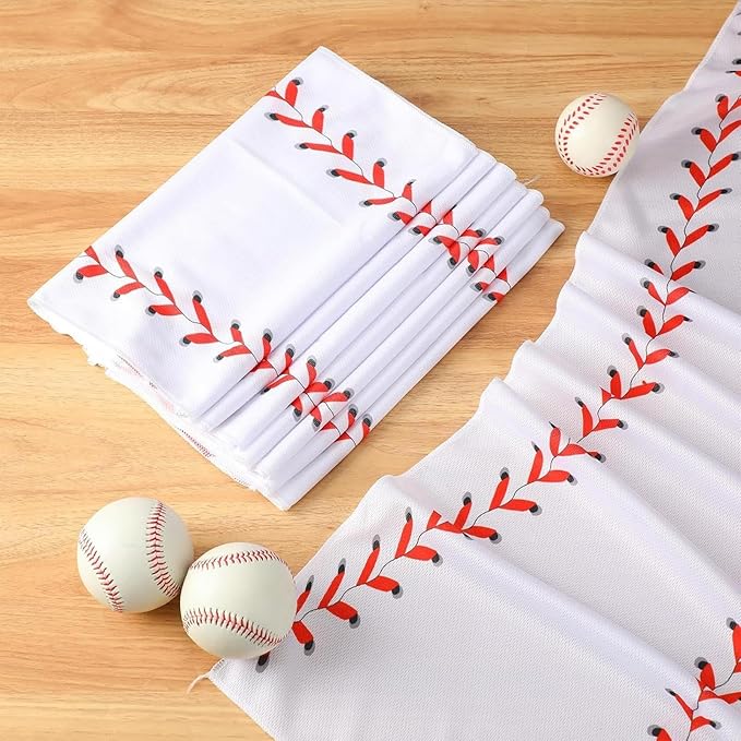 Baseball Towel, Sweat Workout Rag for Gym Sports Outdoors, Breathable Quick-Dry Towel Running Yoga Golf, Women and Men Athlete Accessory, Lightweight Fitness Cooling for Training Team Practices,