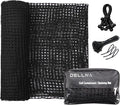Golf Hitting Practice Net – Heavy Duty Golf Net for Backyard Driving Real Golf Balls, Multi-Sport Barrier Net for Baseball, Hockey, Soccer – with Bungee Cords & Zip Ties