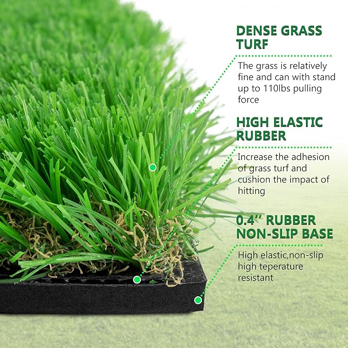 Golf Putting Green, Large Professional Golfing Training Mat, Practice Putting Green Mat for Indoor Outdoor