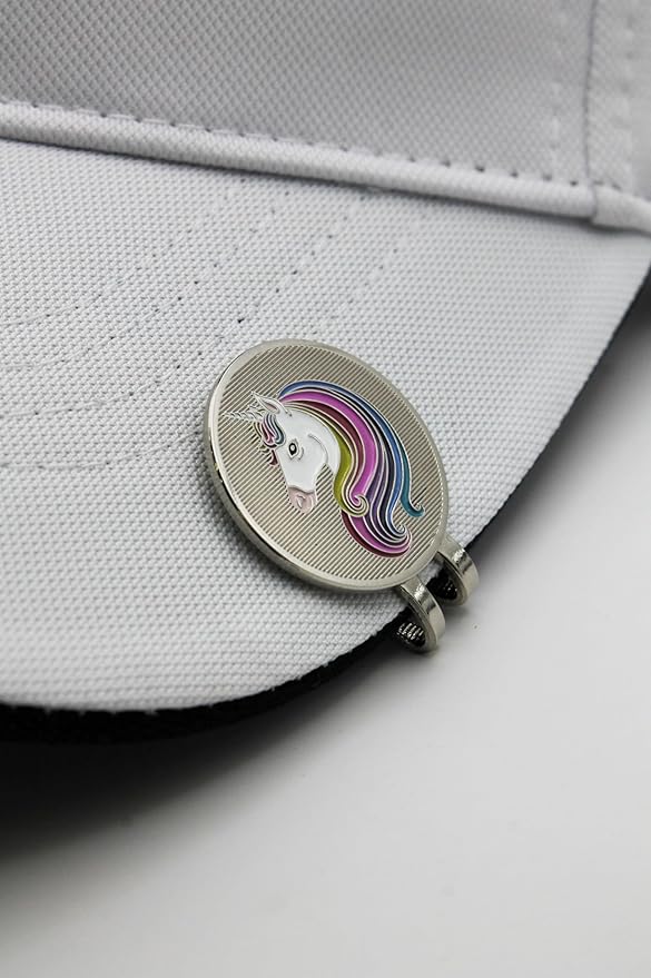 Funny Golf Ball Marker + Premium Magnetic Hat Clip | Unique Gift for Men & Women Golfers | Hilarious Golf Accessory for Any Golfer | NEW Designs!