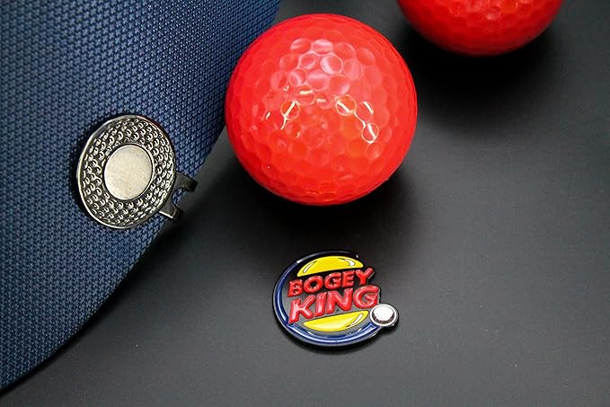 Funny Golf Ball Marker + Premium Magnetic Hat Clip | Unique Gift for Men & Women Golfers | Hilarious Golf Accessory for Any Golfer | NEW Designs!