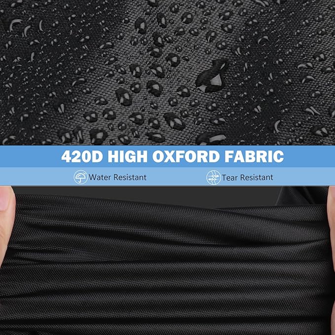 Golf Cart Cover,Waterproof Universal 2/4/6 Passenger Golf Cart Covers, Golf Cart Accessories for Outdoor Storage Protective